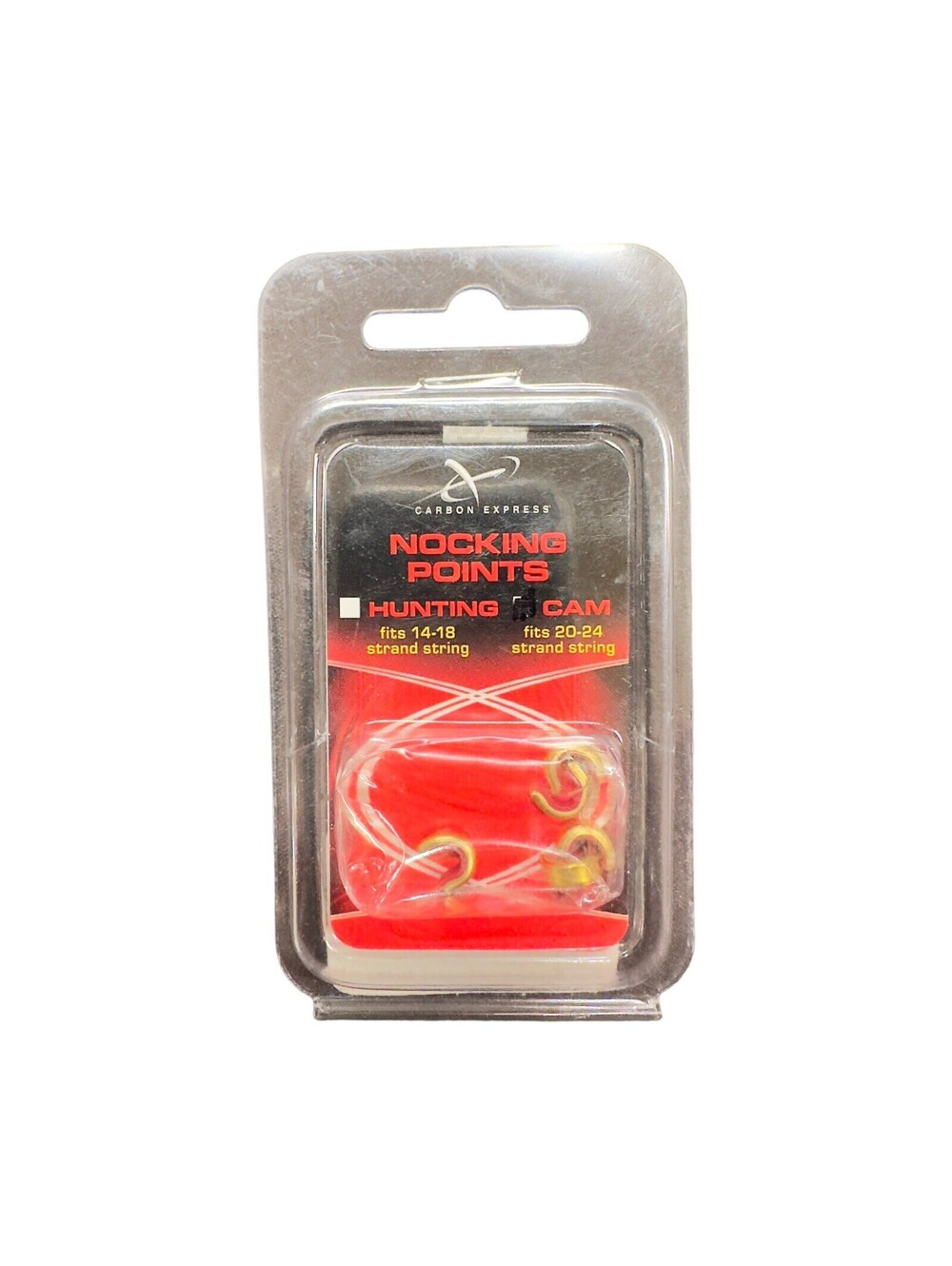 Carbon Express Cam Nocking Points - Red 5-Pack #57519